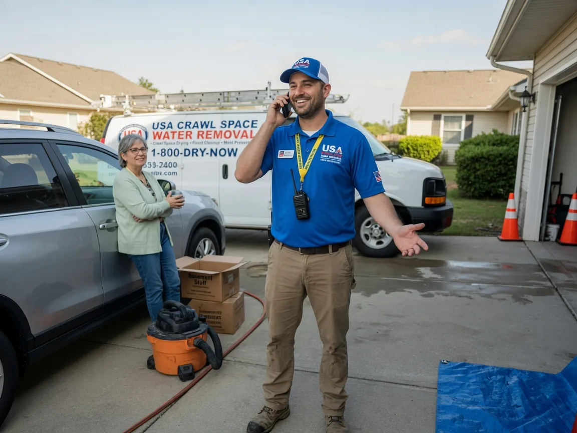 Crawl Space Water Removal Claude, TX FAQs